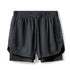 Men's Running Gym Workout Breathable Shorts with Lined