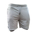 Men's Running Quick Dry 2 in 1 Athletic Shorts with Phone Pockets