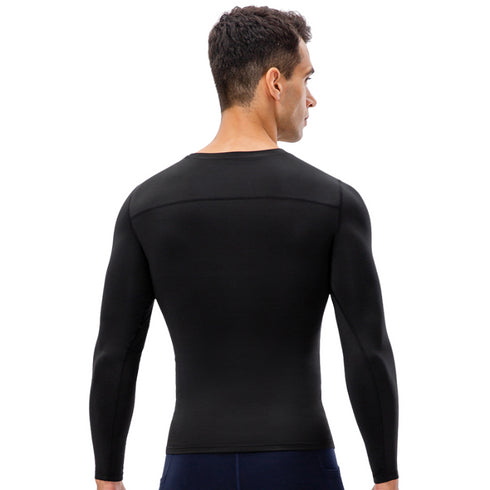 Men's Running Skinny Pants Suit Shirt Top Athletic Sets