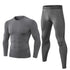 Men's Running Skinny Pants Suit Shirt Top Athletic Sets