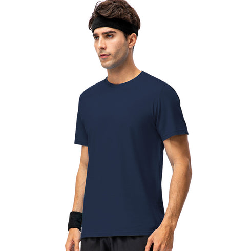 Men's Running Sports Printable LOGO Loose T-shirt