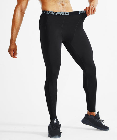 Men's Running Tights Leggings Athletic Yoga Compression Pants