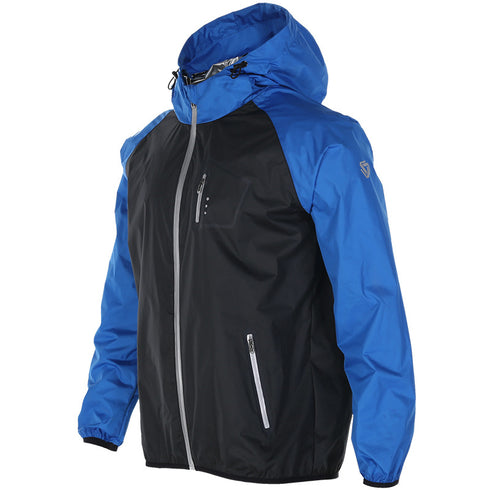 Men's Sauna Suits Zipper Gym Workout Sweat Jacket