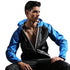 Men's Sauna Suits Zipper Gym Workout Sweat Jacket