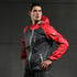 Men's Sauna Suits Zipper Gym Workout Sweat Jacket