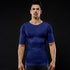 Men's Seamless Tummy Control Short Sleeve Shapewear