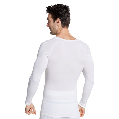 Men's Shapewear Long Sleeve Shirts Thermal Underwear
