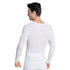 Men's Shapewear Long Sleeve Shirts Thermal Underwear