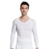 Men's Shapewear Long Sleeve Shirts Thermal Underwear