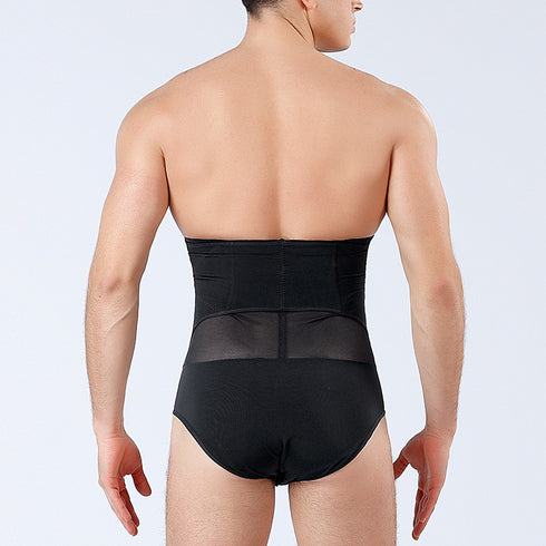 Men's Shaping 3 Rows Clasp Body Shaper Girdle Briefs