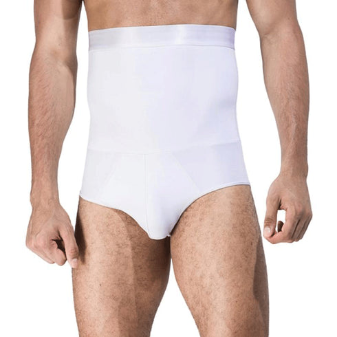 Men's Shaping Control Briefs with High Waist Girdle