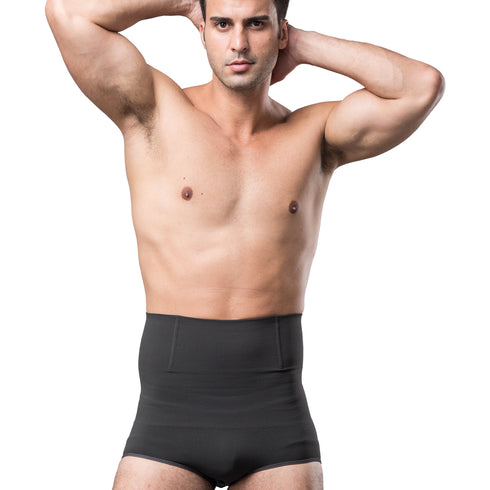 Men's Shaping Control High Waist Seamless Body Shaper Girdle Briefs
