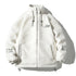 Men's Sherpa Jacket Full Zip Plus Size Winter Coat