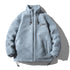 Men's Sherpa Jacket Full Zip Plus Size Winter Coat