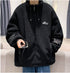 Men's Sherpa Jacket Full Zip Plus Size Winter Coat