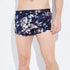 Men's Silk Print Satin Boxer Shorts Lounge Underwear