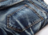 Men's Skinny Classic Denim Distressed Ripped Jean Shorts