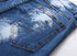 Men's Skinny Classic Denim Distressed Ripped Jean Shorts