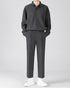 Men's Slim Fit Pleat Front Fleece-Lined Dress Pants