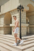 Men's Soft Cotton Jogger Gym Active Sweat Shorts