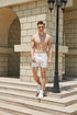 Men's Soft Cotton Jogger Gym Active Sweat Shorts