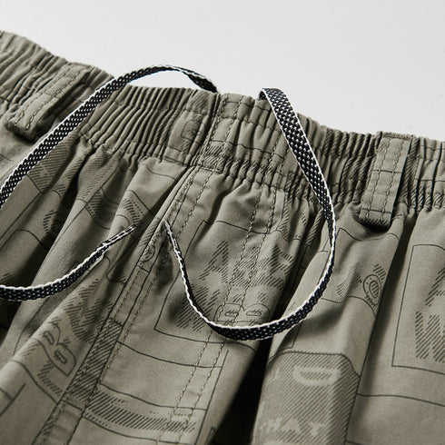 Men's Soft Loose Casual Gym Sweat Shorts with Pockets