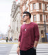 Men's Solid Big and Tall Crewneck Plus Size Sweatshirt