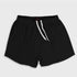Men's Solid Casual Beach Shorts with Mesh Lined