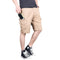 Men's Solid Colors Multi-Pocket Cargo Shorts