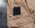 Men's Solid Colors Multi-Pocket Cargo Shorts