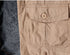 Men's Solid Colors Multi-Pocket Cargo Shorts