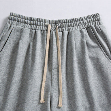 Men's Solid Outdoor Loose-Fit Athletic Basketball Shorts