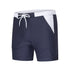 Men's Solid Swim Sport Swim Trunks with Pockets