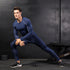 Men's Sport Long Sleeve Shirt Pants Two Piece Shapewear