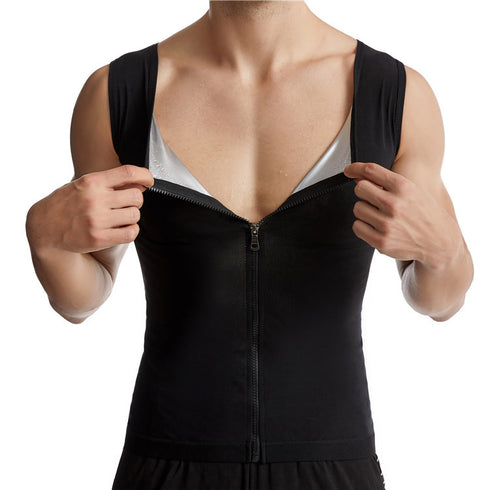 Men's Sports Hot Sweat Compression Bodybuilding Shapewear Tank