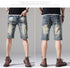 Men's Straight Fit Casual Urban Jean Denim Shorts
