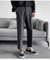 Men's Straight Fit Pleat-Front Dress Pants