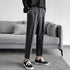 Men's Straight Fit Pleat-Front Dress Pants