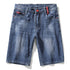 Men's Straight Five Pocket Casual Jean Denim Shorts