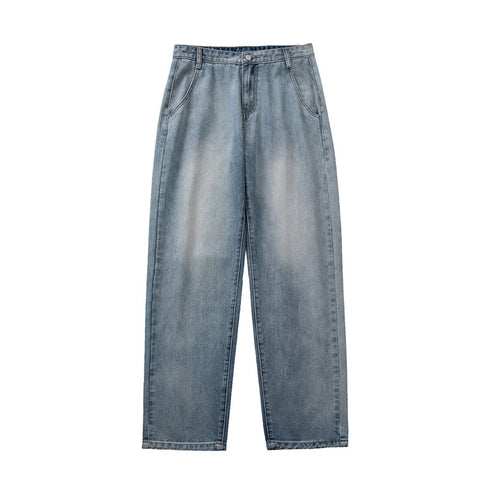 Men's Straight fit Workwear Loose Denim Jeans Pants