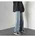 Men's Straight fit Workwear Loose Denim Jeans Pants