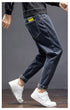 Men's Streetwear Fleece-Lined Straight Fit Denim Jeans