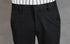 Men's Stretch Pleat-Front Cropped Plus Size Dress Pants