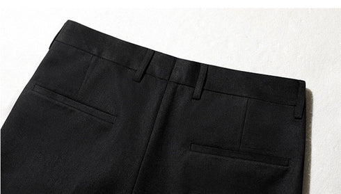 Men's Stretch Pleat-Front Plus Size Dress Pants