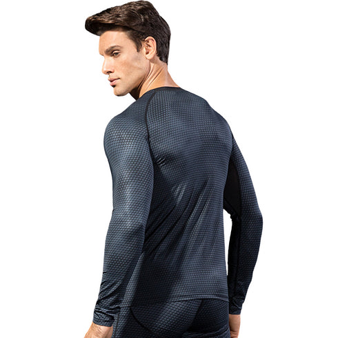 Men's Stretchy Skinny Sweatshirts Fitness Sport Top