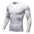 Men's Stretchy Skinny Sweatshirts Fitness Sport Top