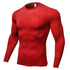 Men's Stretchy Skinny Sweatshirts Fitness Sport Top