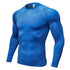 Men's Stretchy Skinny Sweatshirts Fitness Sport Top