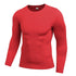 Men's Stretchy Sweatshirts Top Fitness Sport Undershirt