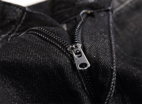 Men's Summer Distressed Casual Straight Denim Jean Shorts